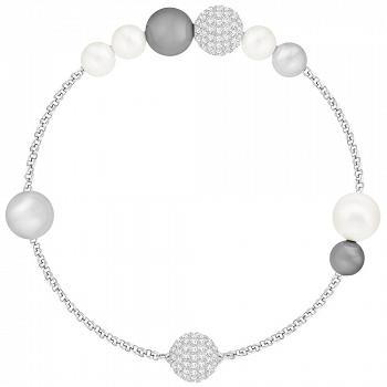 Swarovski Remix Collection ★ Mixed Gray Crystal Pearl, White 5373259