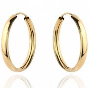 Kolczyki złote koła FUG7-17-K01011-2