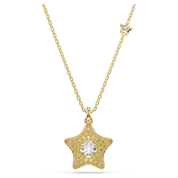 Naszyjnik SWAROVSKI Sublima złota gwiazda 5755280