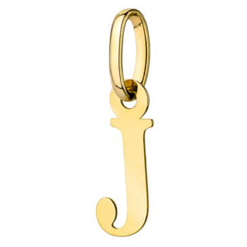 Zawieszka złota literka J duża FUG6-20-Z00215-2