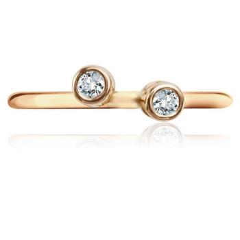 Pierścionek z cyrkoniami ZEB7332