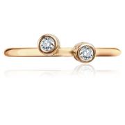 Pierścionek z cyrkoniami ZEB7332