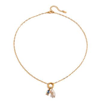 Naszyjnik kamień urodzinowy marzec FUGJDN0303030-3