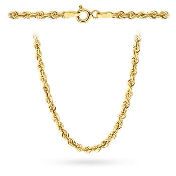 Złoty łańcuszek Korda 50cm FUG1-L00145-585