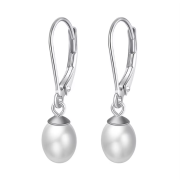Kolczyki damskie z perłami FUGSVEP002S