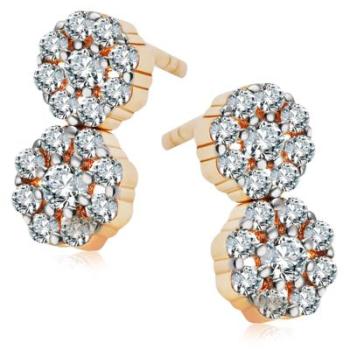 Złote kolczyki XFB8900