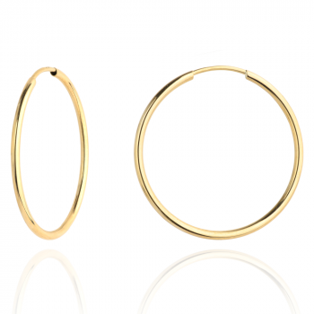 Kolczyki złote kółka 6cm FUG7-33-K01507-1