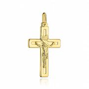 Złoty krzyż z ukrzyżowanym Jezusem FUG4-15-C00067-2