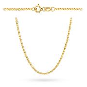 Złoty łańcuszek Lisi Ogon 50 cm FUG1-26-L00039-2/3.2