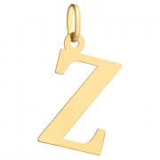 Zawieszka złota literka Z duża FUG6-20-Z00240-2