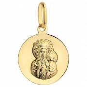 Medalik z żółtego złota Matka Boska Częstochowska FUG5-15-M00051-2