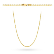 Złoty łańcuszek Rolo 42 +3 cm FUG1-26-Ł00034-2/OQ