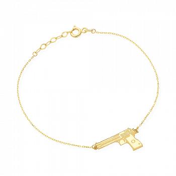 Bransoletka złota pistolet FUG2-4-B00443-2