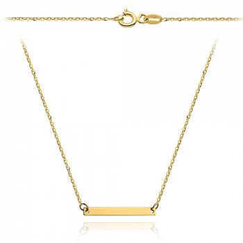Naszyjnik złota blaszka FUGCA83-74597