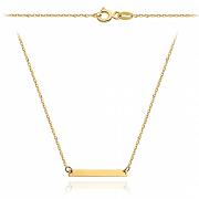 Naszyjnik złota blaszka FUGCA83-74597