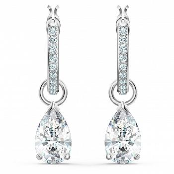 Kolczyki SWAROVSKI • Attract Pear Mini Hoop 5563119 