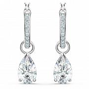 Kolczyki SWAROVSKI • Attract Pear Mini Hoop 5563119 
