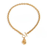 Naszyjnik stal szlachetna kropla FUGJDN0112034