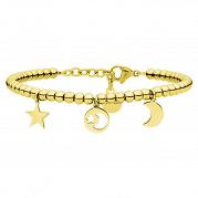 Bransoletka damska Księżyc i Gwiazdy BA640G