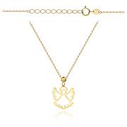 Naszyjnik złoty aniołek FUG3-N00585-375
