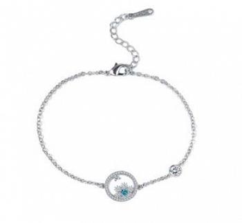 Bransoletka damska mroźna śnieżynka FUGSDB005