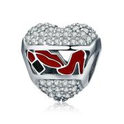  Charms Urocze serce FUG0334