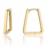 Kolczyki złote trapezy FUG7-31-K01152-2
