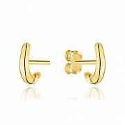 Kolczyki złote delikatnie zawinięte FUG7-17-K01591-2