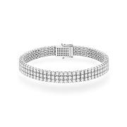 Złota bransoletka z diamentami laboratoryjnymi FB035-B585-LD4.44