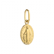 Medalik z żółtego złota Cudowny Medalik FUG5-9-M00053-2