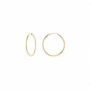 Kolczyki złote kółka 2,2cm FUG7-25-K00900-2