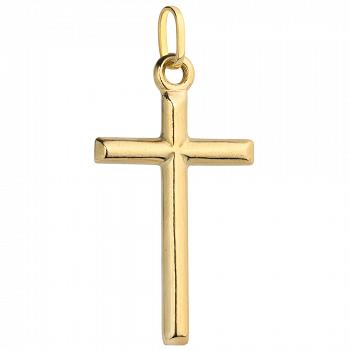 Złoty krzyżyk gładki FUG4-15-C00036-2
