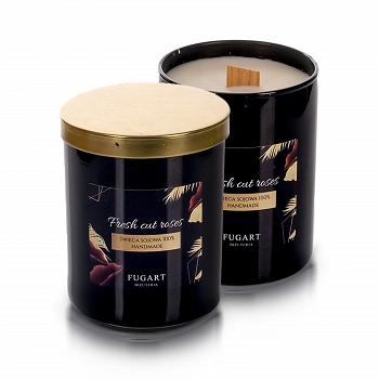 Fugart Naturalna świeca sojowa - KASZMIR - GRAWER GRATIS