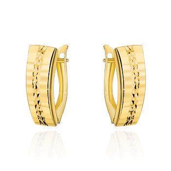 Kolczyki złote diamentowane FUG7-17-K01342-2