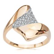 Pierścionek zaręczynowy z cyrkoniami XEB1839 