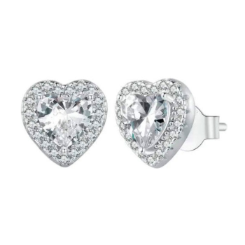 Kolczyki srebrne z cyrkoniami KFUG0098