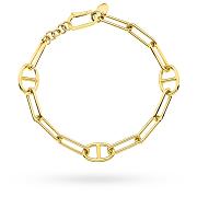 Bransoletka złota długie szerokie ogniwa FUG2-17-B00987-2