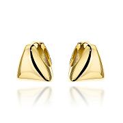 Kolczyki złote gładkie trójkąty FUG7-17-K01647-2