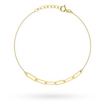 Bransoletka złota delikatne ogniwa FUG2-B01059-585