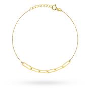 Bransoletka złota delikatne ogniwa FUG2-B01059-585