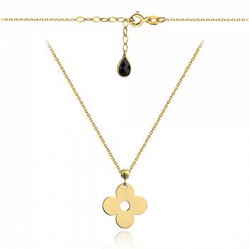 Naszyjnik złoty kwiatek FUG3-4-CN00206-2