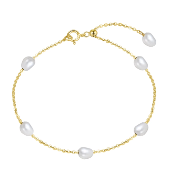 Bransoletka damska z perłami FUGSVBP002G