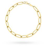 Bransoletka złota długie szerokie ogniwa FUG2-31-B01013-2