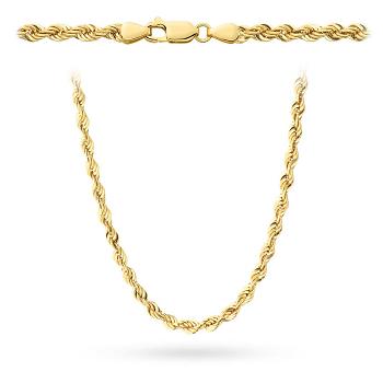 Złoty łańcuszek Korda 50 cm FUG1-41-L00141-2