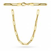 Naszyjnik złoty długie owalne ogniwa FUG3-17-N00330-2