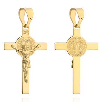 Złoty krzyż Benedyktyński FUG4-15-C00033-2