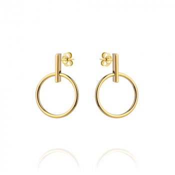 Kolczyki złote kółka FUG7-17-K00749-2