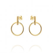Kolczyki złote kółka FUG7-17-K00749-2