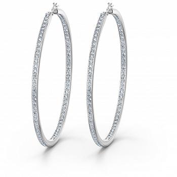 Kolczyki SWAROVSKI • Rare Hoop 5555724 