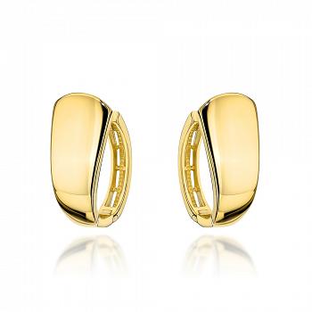 Kolczyki złote gładkie FUG7-21-K01518-2